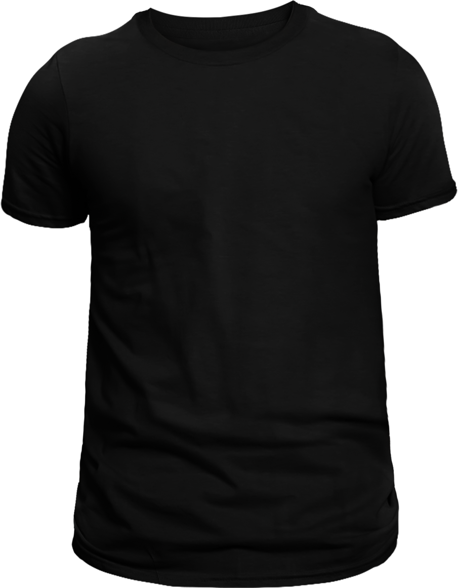 Black T-Shirt Cutout